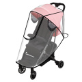 Stroller Rain Cover Baby Carriage Transparent Raincoat Windproof and Waterproof Umbrella